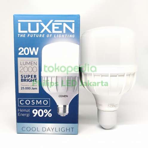 Luxen Lampu Led Bulb W W Watt Watt Mitraruma